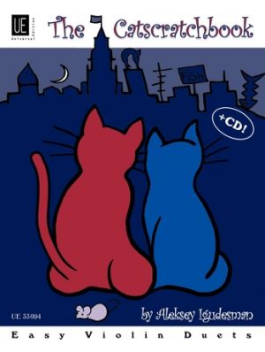 Catscratch Book Vln Duets Bkcd