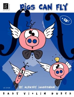 Pigs Can Fly Vln Duets Bkcd