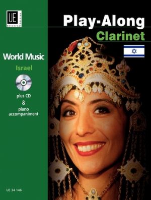 Israel Play Along Clar/Piano+cd