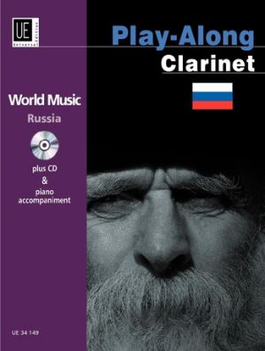 Russia Play Along Clar/Piano+cd