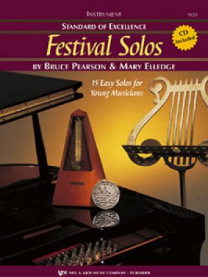 Standard of Excellence: Festival Solos, Book 1 - Alto Saxophone