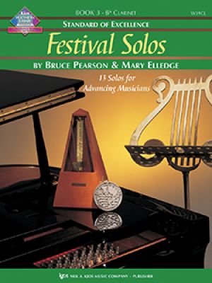 Standard of Excellence: Festival Solos, Book 3 - Bb Clarinet