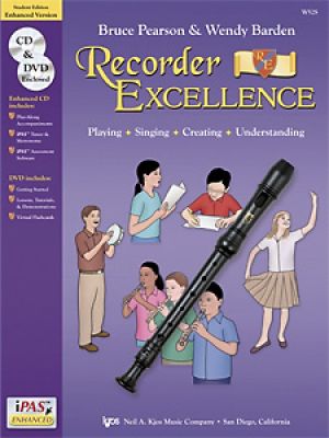 Recorder Excellence - Student Book + CD/DVD