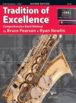 Tradition of Excellence Book 1 + Audio - Eb Alto Saxophone