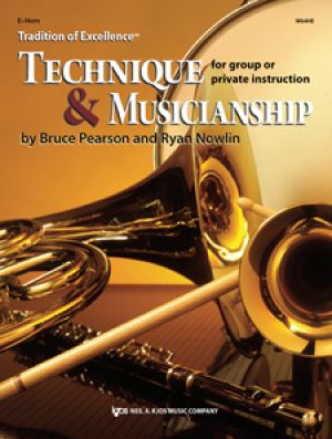 Tradition of Excellence: Technique and Musicianship - Eb Horn