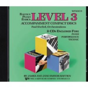 Bastien Piano Basics: Level 3 Complete Accompaniment CDs