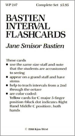 Bastien Interval Flashcards