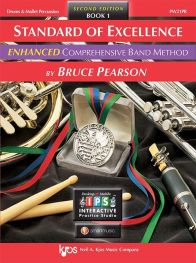 Standard of Excellence (SOE) Enhanced, Book 1 + Audio - Drums & Mallet Percussion
