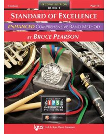 Standard of Excellence (SOE) Enhanced, Book 1 + audio - Trombone