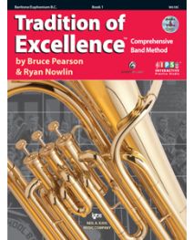 Tradition of Excellence Book 1 - Baritone/Euphonium Bass Clef