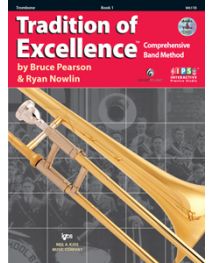 Tradition of Excellence Book 1 + audio - Trombone